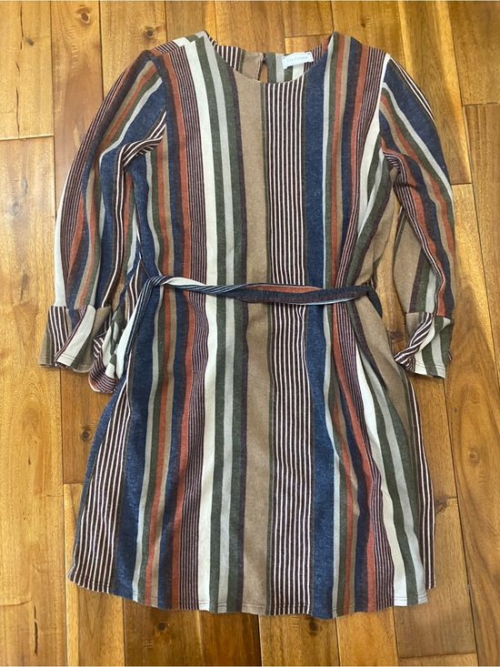Ces Femme Dresses & Skirts - Ces Femme Striped Top in Blue, Olive, Rust, Cream